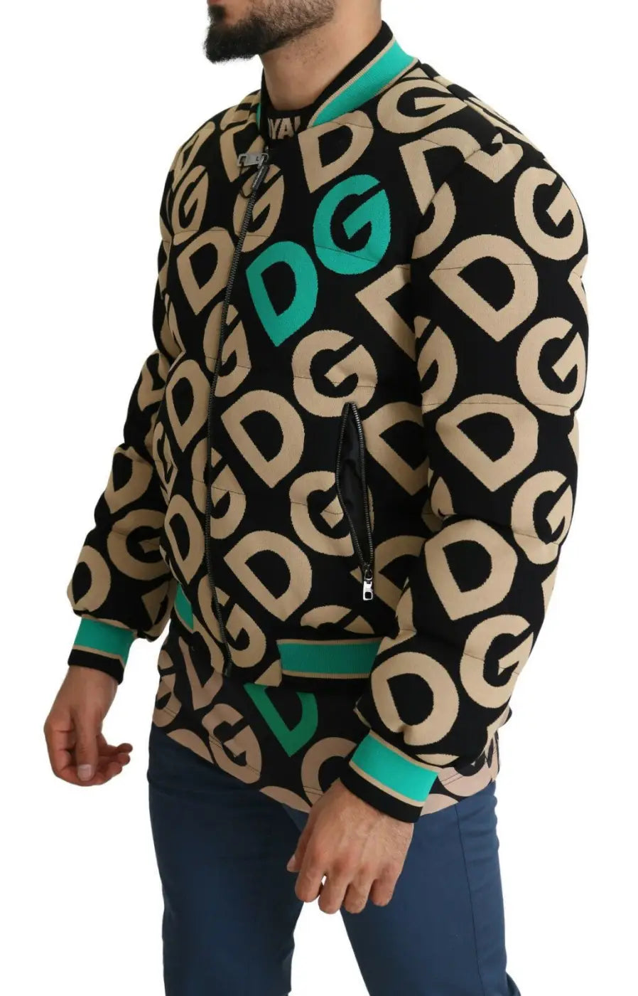 Dolce &amp; Gabbana Multicolor DGMILLENNIALS Logo Print Jacket