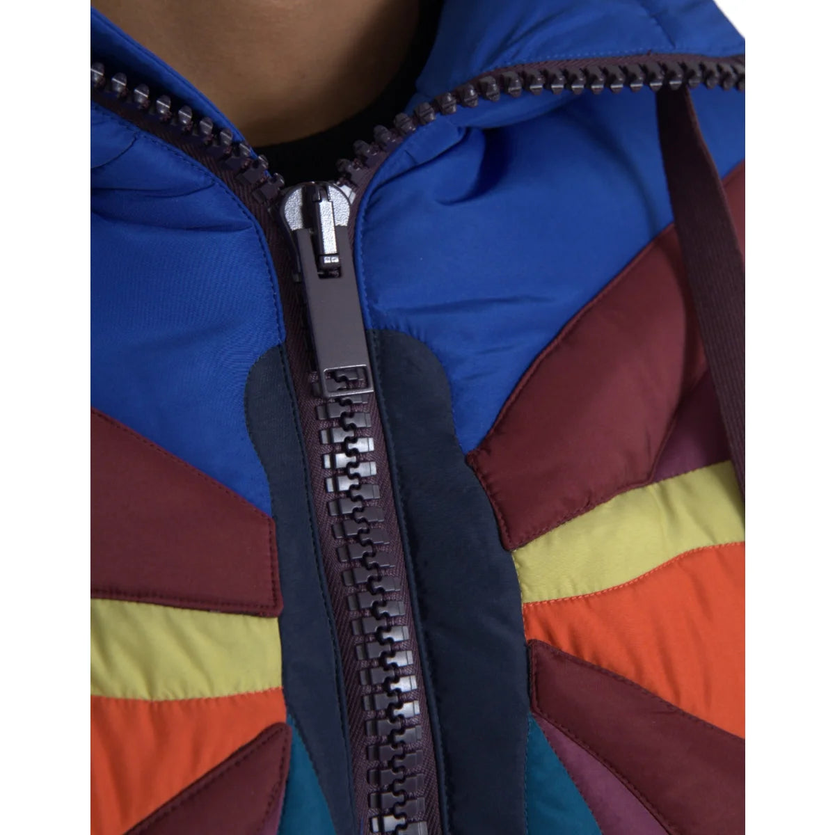 Dolce Gabbana Multicolor Dream Puffer Jacket with Logo and Multipockets &