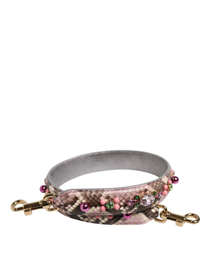 Dolce &amp; Gabbana Multicolor Embellished Handbag Shoulder Strap