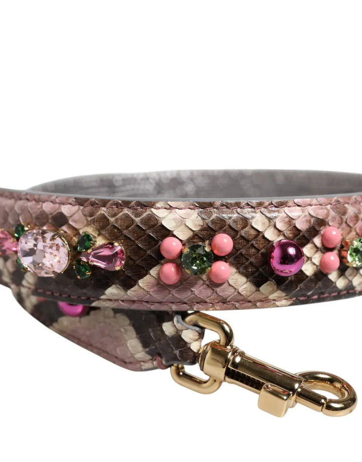 Dolce &amp; Gabbana Multicolor Embellished Handbag Shoulder Strap