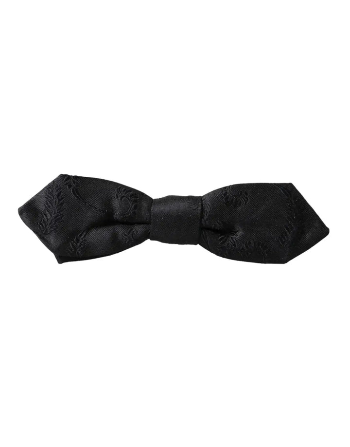 Dolce &amp; Gabbana Multicolor Fantasy Silk Adjustable Neck Bow Tie