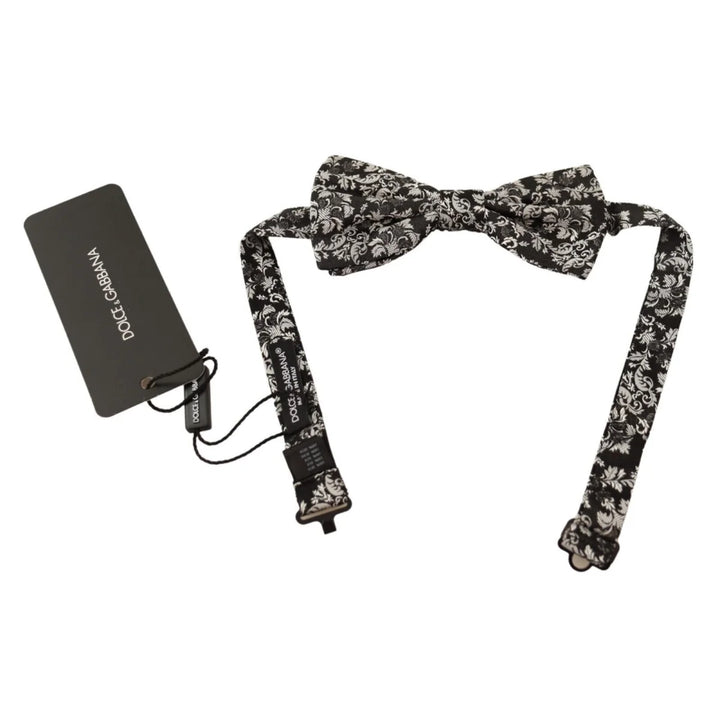Dolce & Gabbana Multicolor Floral Adjustable Neck Papillon Bow Tie (Copy)