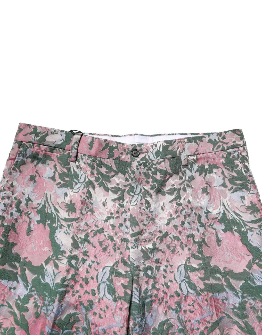 Dolce &amp; Gabbana Multicolor Floral Jacquard Pants