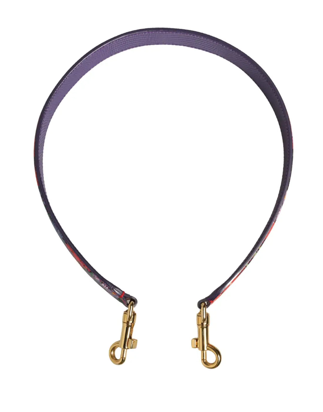 Dolce &amp; Gabbana - Multicolor Floral Leather Bag Accessory Shoulder Strap