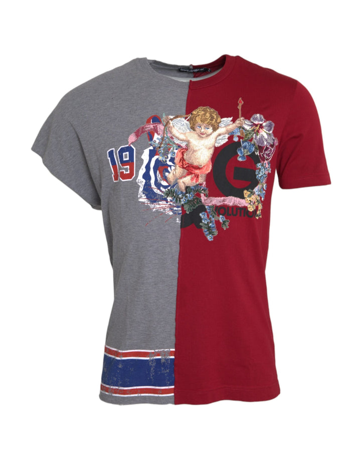 Dolce &amp; Gabbana Multicolor Graphic Short Sleeve T-shirt
