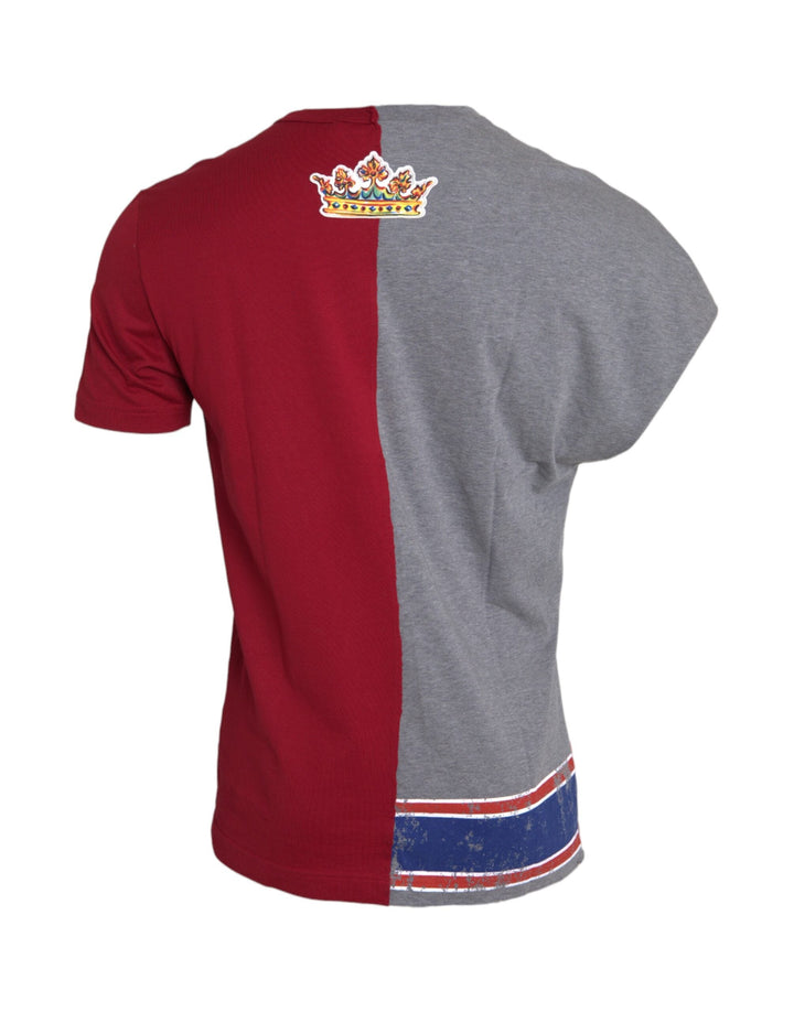 Dolce &amp; Gabbana Multicolor Graphic Short Sleeve T-shirt