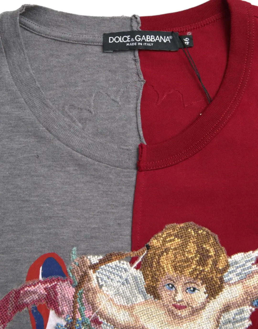 Dolce &amp; Gabbana Multicolor Graphic Short Sleeve T-shirt