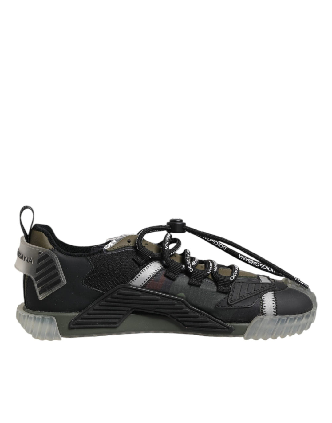 Dolce &amp; Gabbana Multicolor Lace Up Low Top NS1 Sneakers Shoes