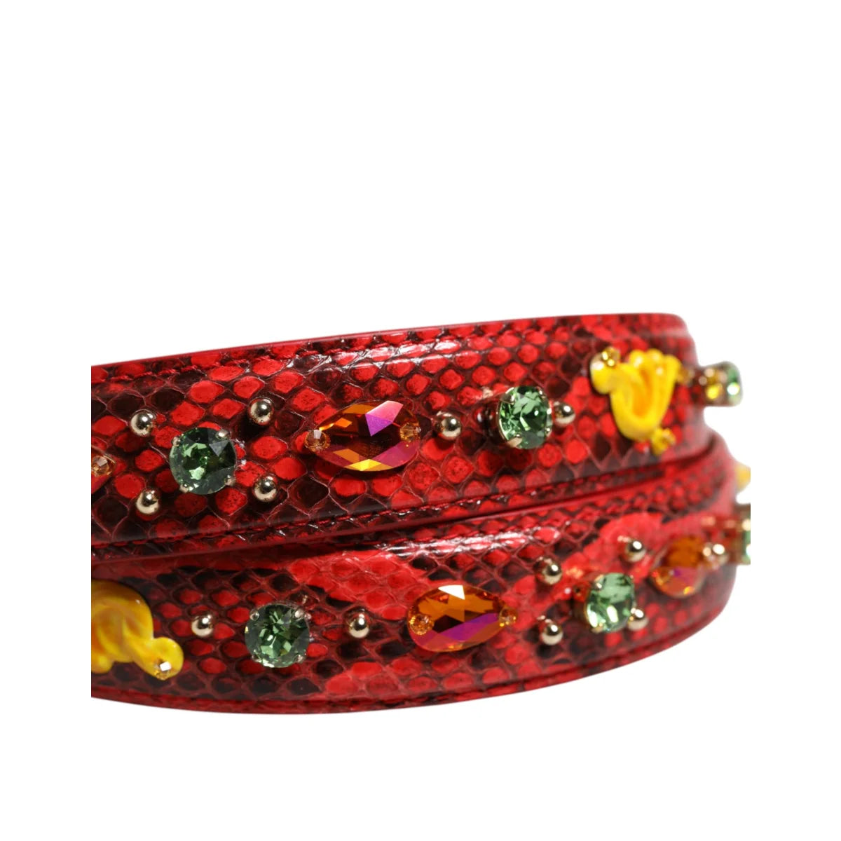 Dolce Gabbana Multicolor Leather Shoulder Strap for Handbags &