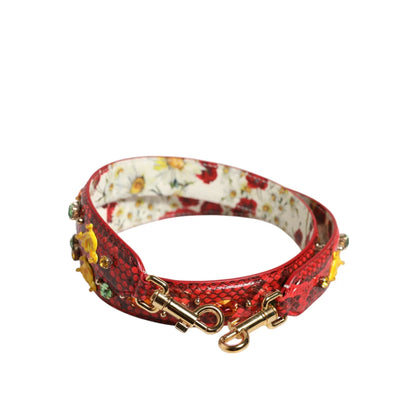 Dolce Gabbana Multicolor Leather Shoulder Strap for Handbags &