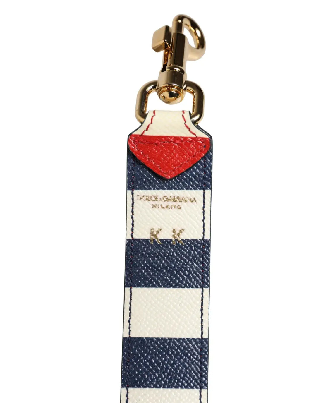 Dolce &amp; Gabbana - Multicolor Leather Striped Bag Accessory Shoulder Strap