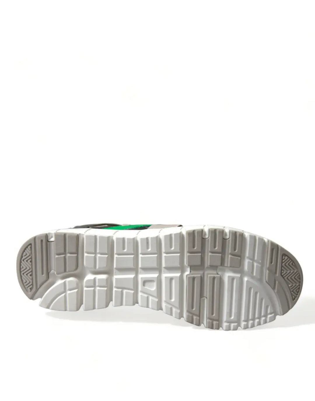 Dolce &amp; Gabbana Multicolor Leather Suede Low Top Sneakers Shoes