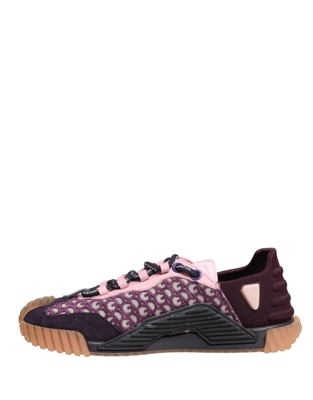 Dolce &amp; Gabbana Multicolor Logo Low Top NS1 Sneakers Shoes