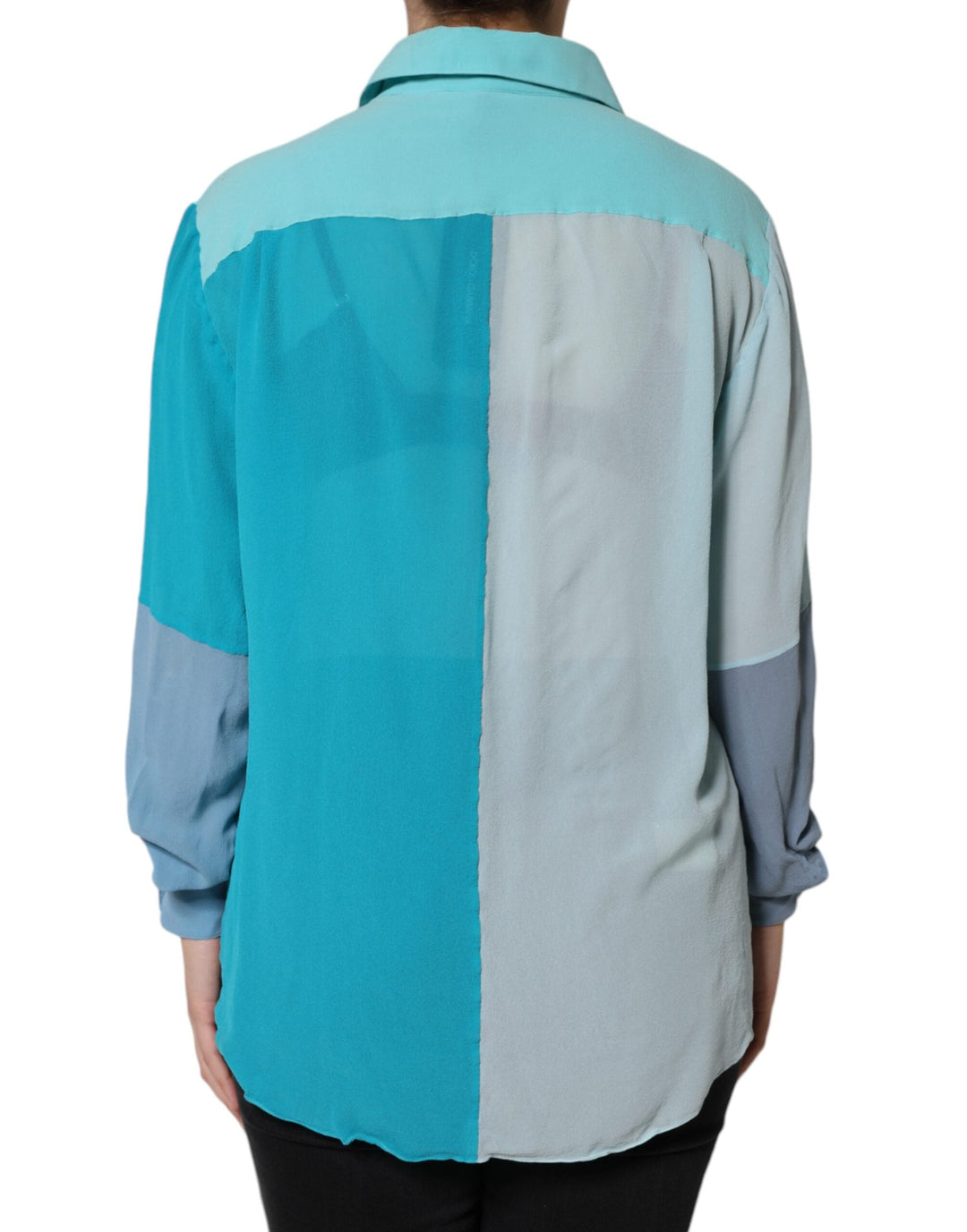 Dolce &amp; Gabbana Blouses - Women’s Multicolor Long Sleeve Button Blouse Top