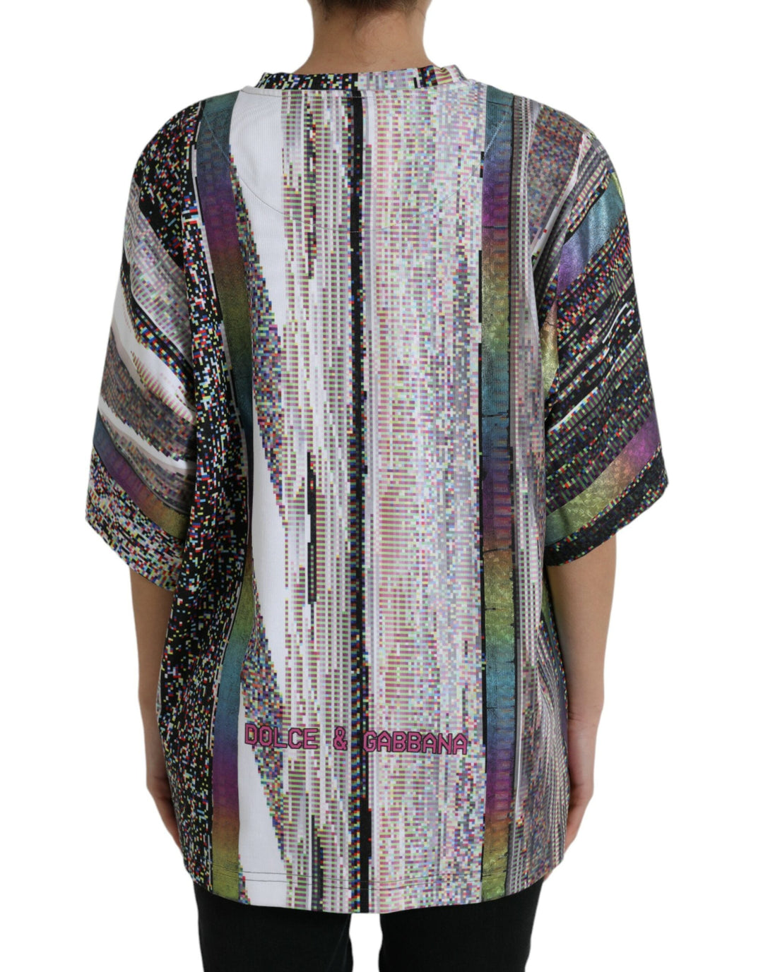 Dolce &amp; Gabbana - Multicolor With Love Always Print T-shirt