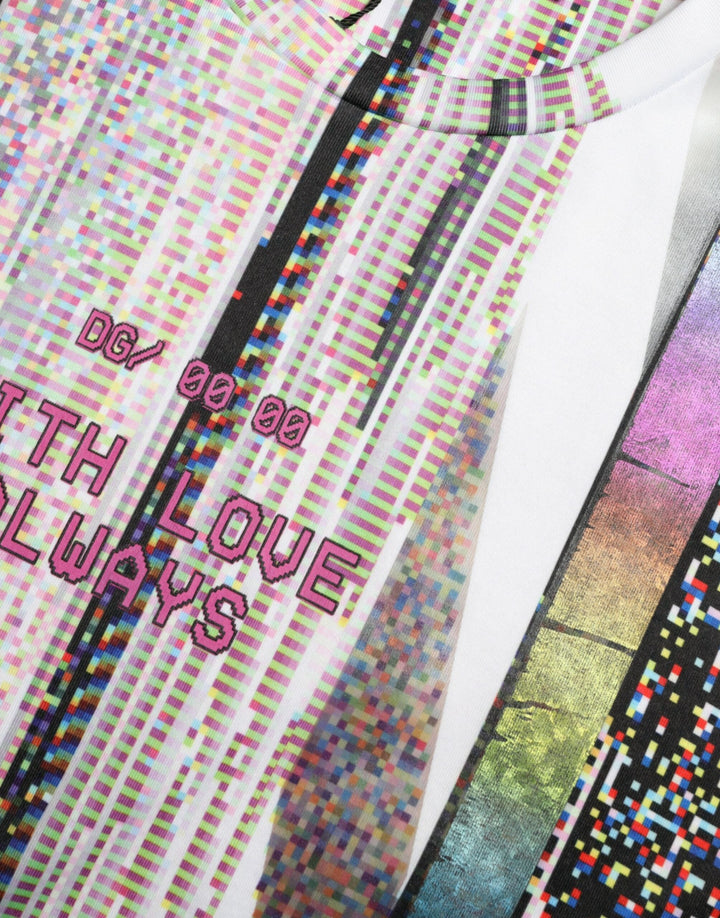 Dolce &amp; Gabbana - Multicolor With Love Always Print T-shirt