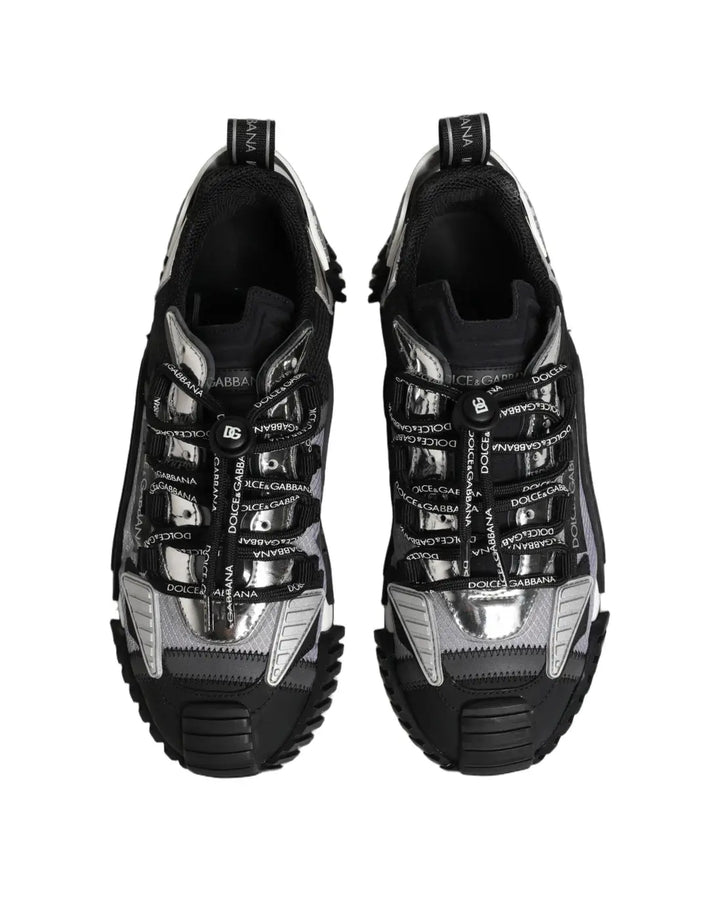 Dolce &amp; Gabbana Multicolor Low Top NS1 Men Sneakers Shoes