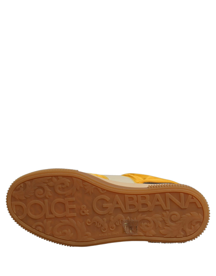 Dolce &amp; Gabbana Multicolor Miami Low Top Men Sneakers Shoes