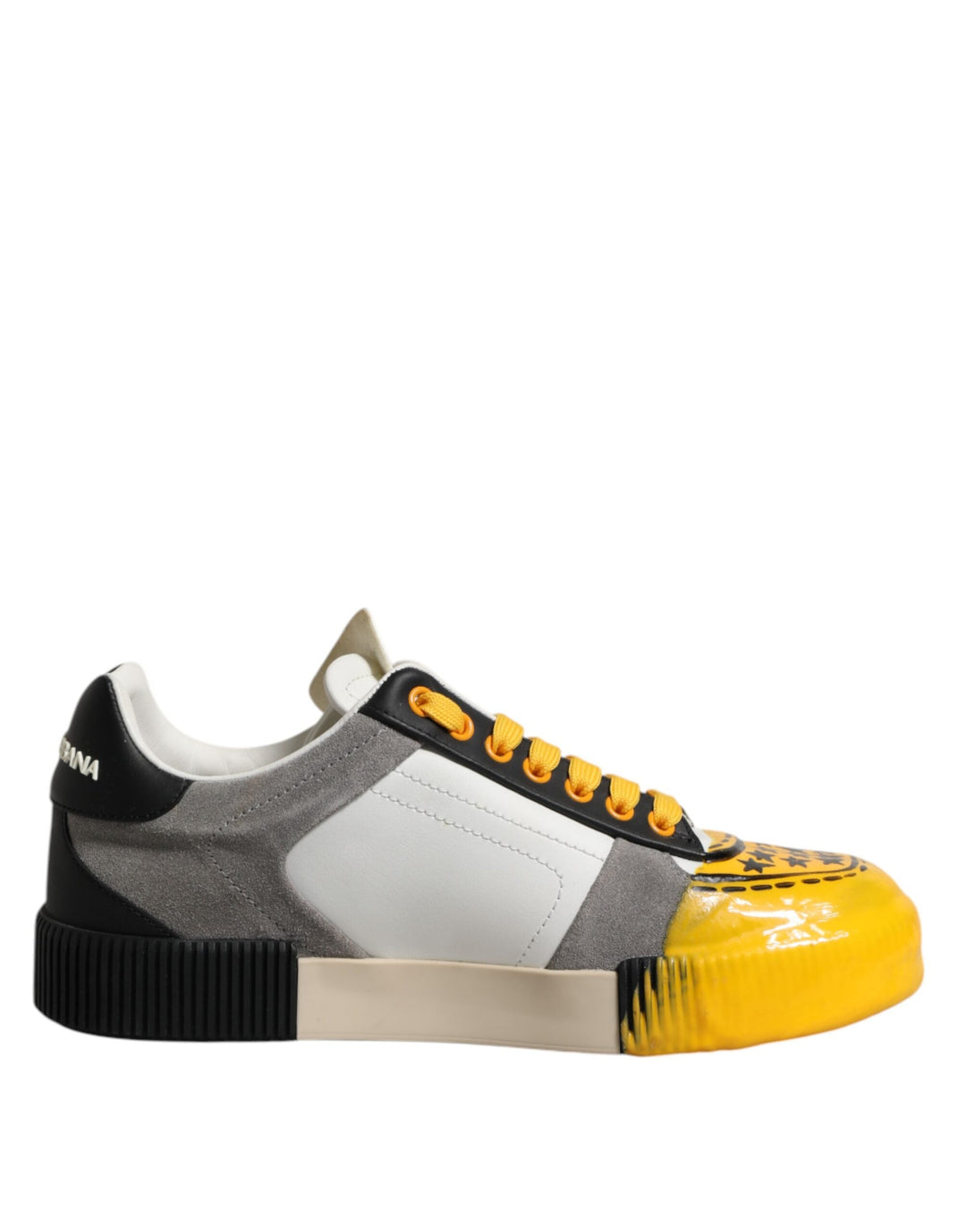 Dolce &amp; Gabbana Multicolor Miami Low Top Sneakers Shoes