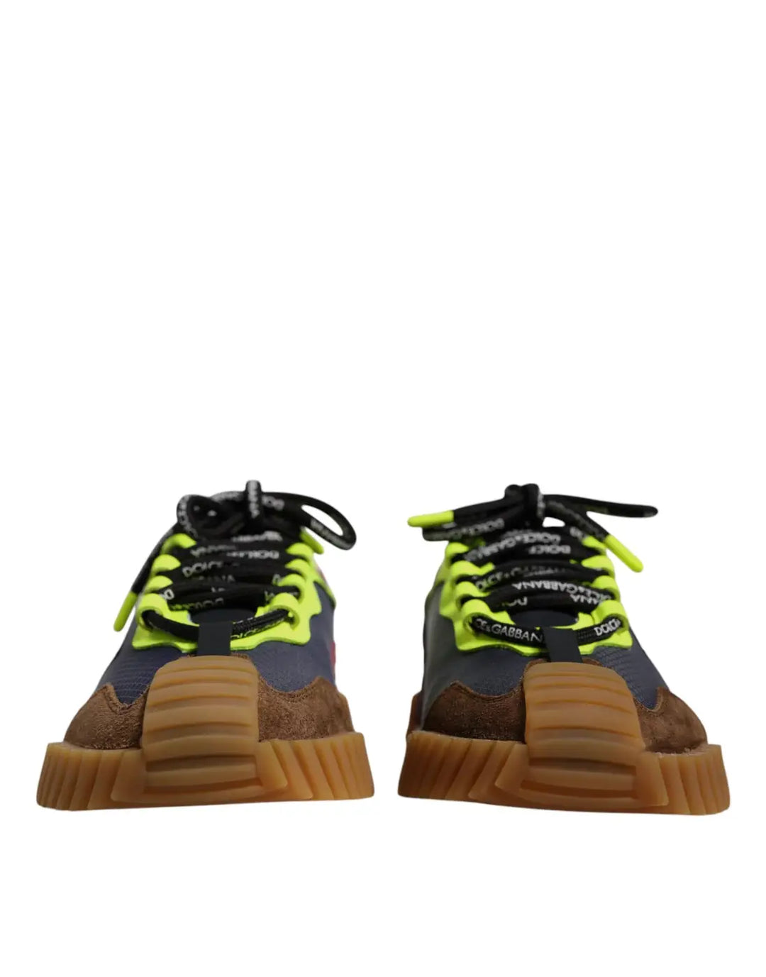 Dolce &amp; Gabbana Multicolor Nylon Low Top NS1 Sneakers Shoes