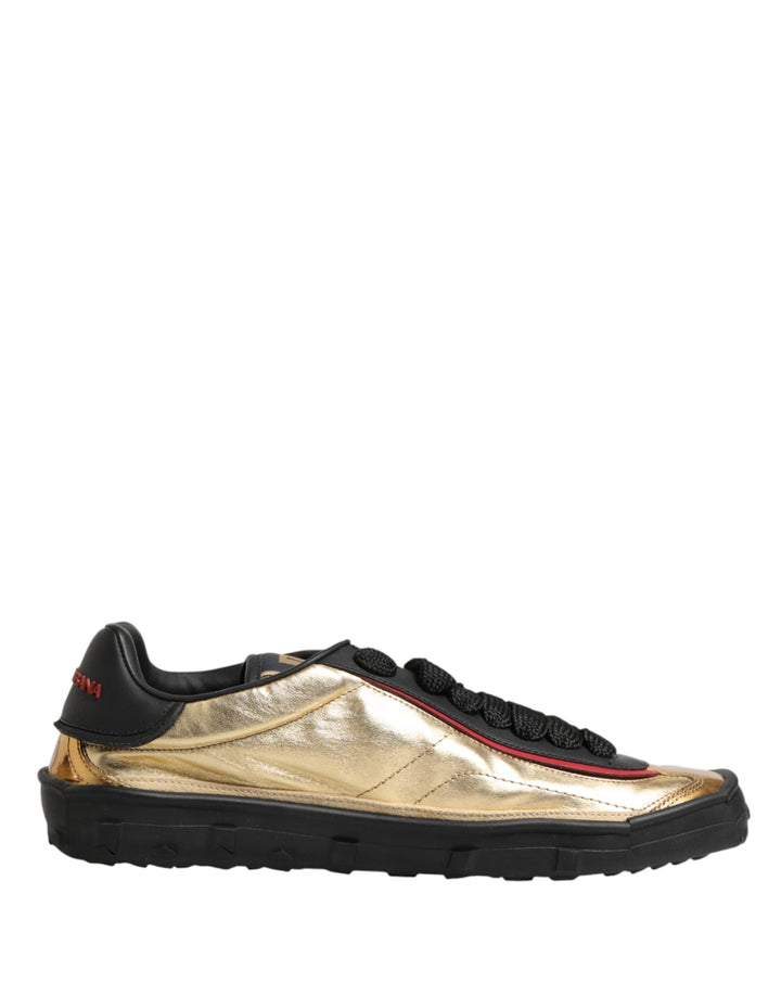 Dolce &amp; Gabbana Multicolor Old Runner Lace Up Sneakers Shoes