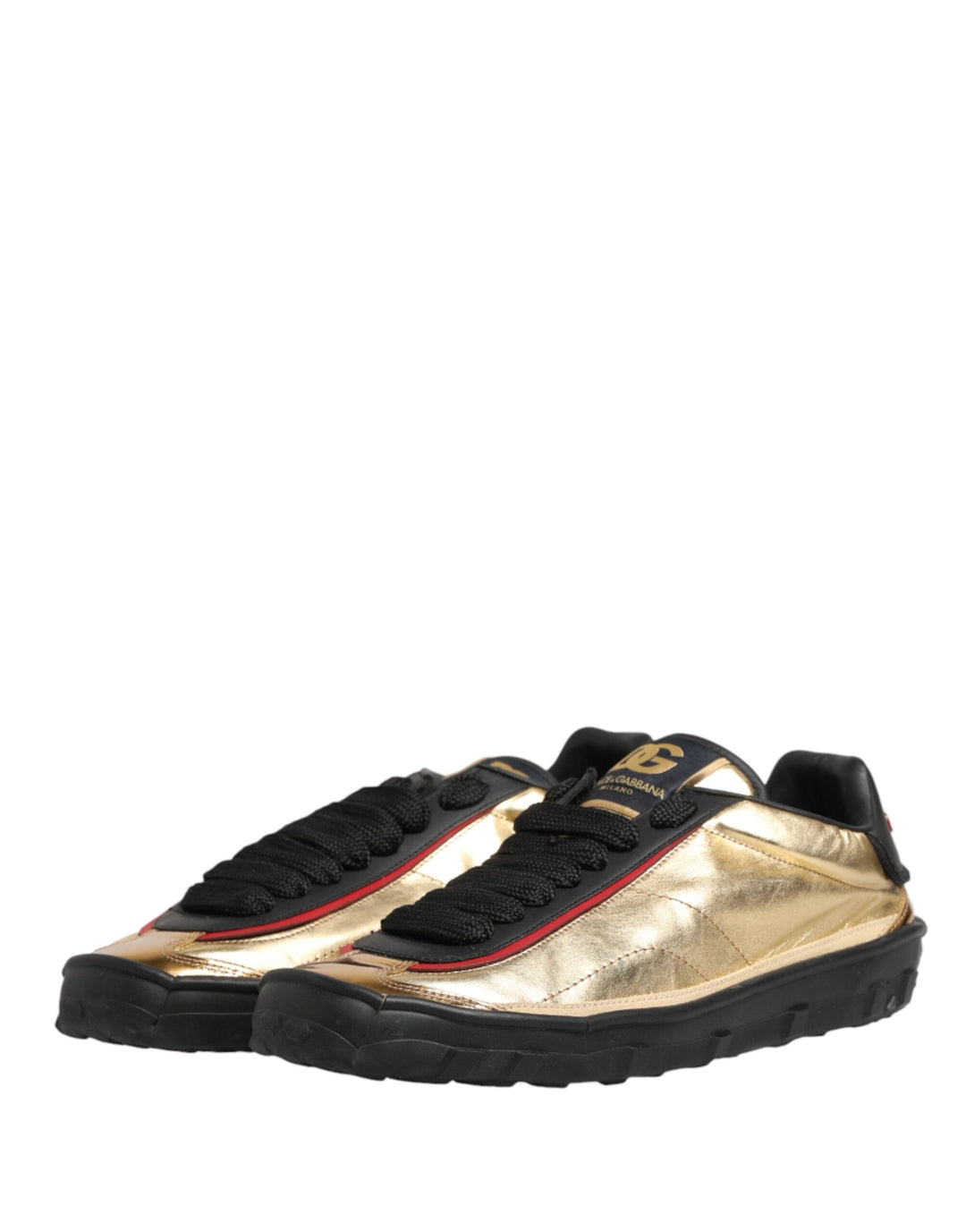 Dolce &amp; Gabbana Multicolor Old Runner Lace Up Sneakers Shoes