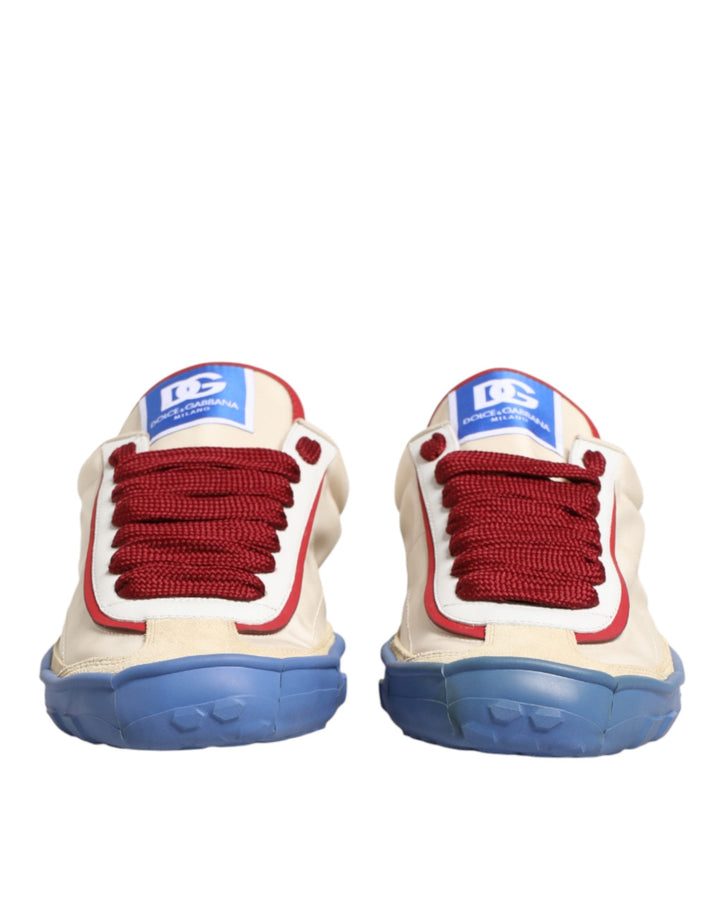 Dolce &amp; Gabbana Multicolor Old Runner Lace-up Sneakers Shoes