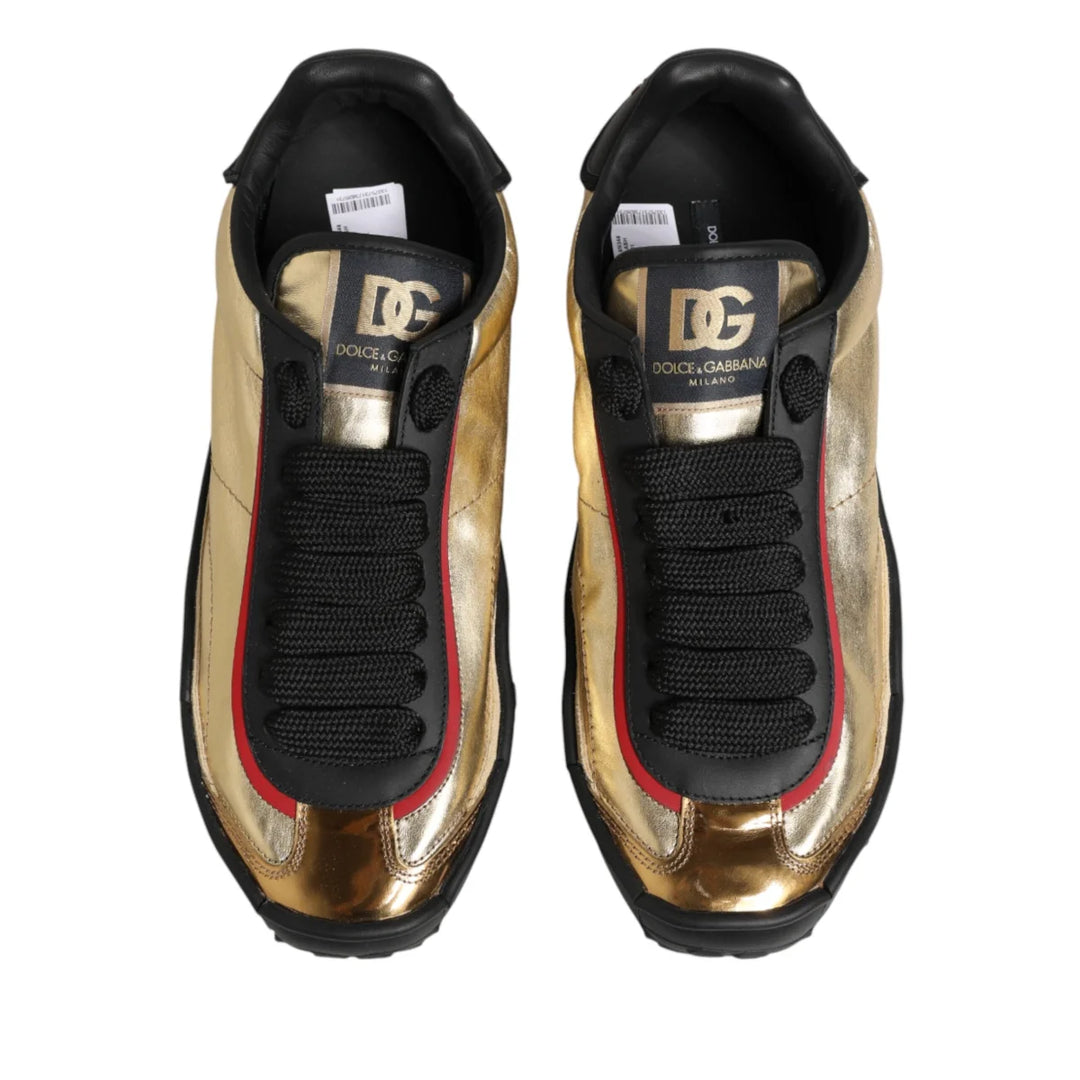 Dolce &amp; Gabbana Multicolor Old Runner Lace Up Sneakers Shoes