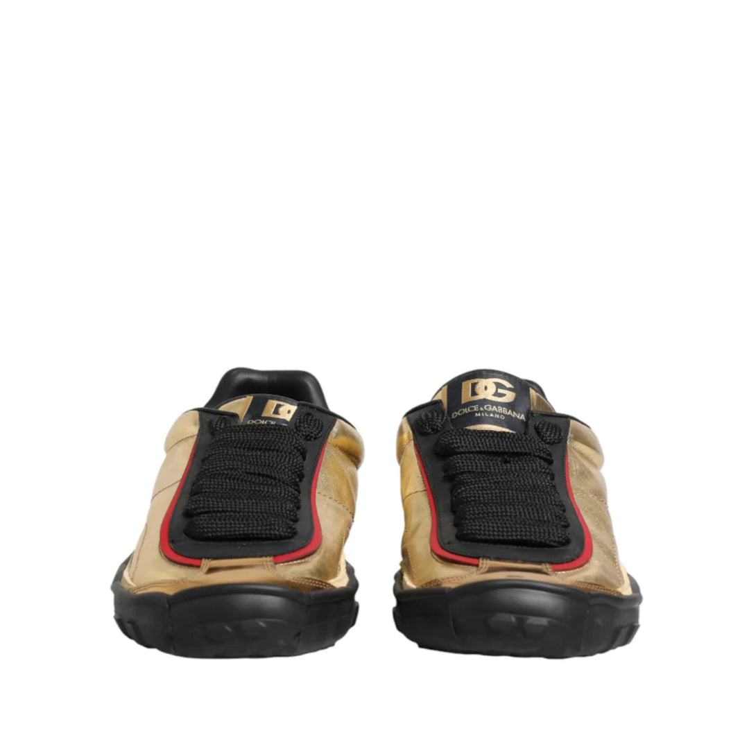 Dolce &amp; Gabbana Multicolor Old Runner Lace Up Sneakers Shoes