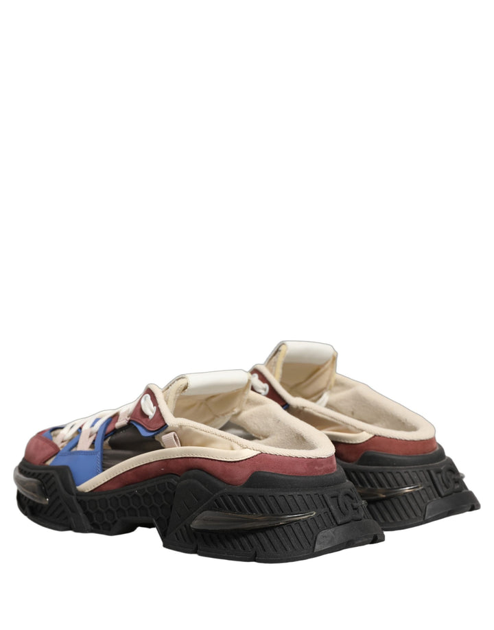 Dolce &amp; Gabbana Multicolor Panelled Airmaster Sneakers Shoes