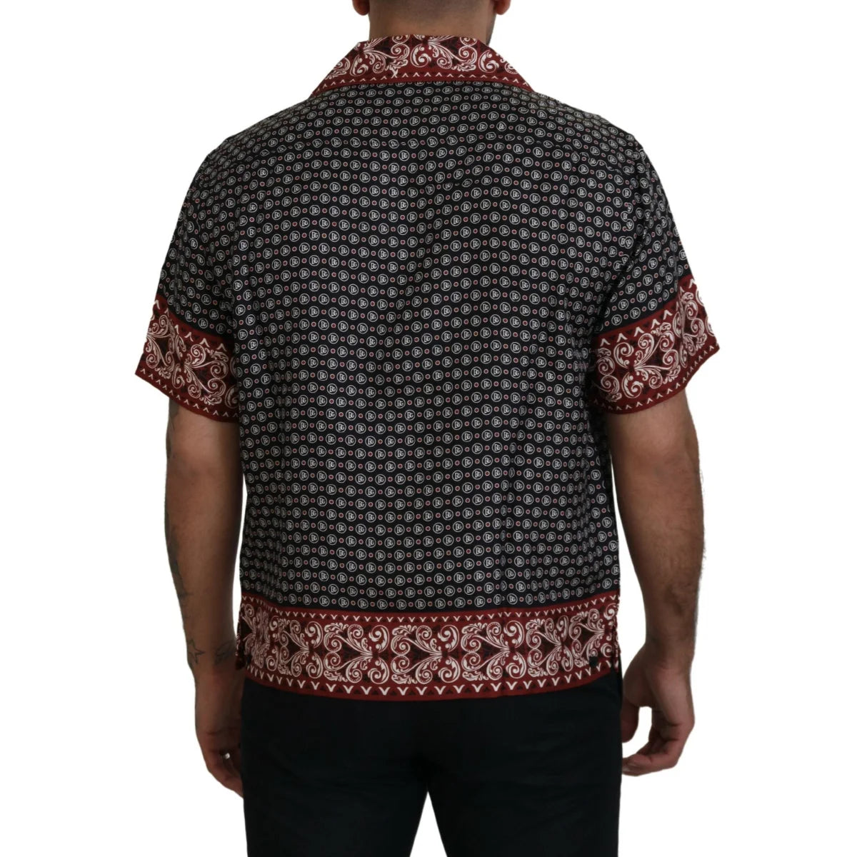 Dolce & Gabbana Multicolor Patterned Casual Shirt for Men
