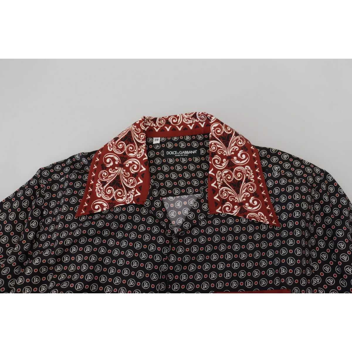 Dolce & Gabbana Multicolor Patterned Casual Shirt for Men