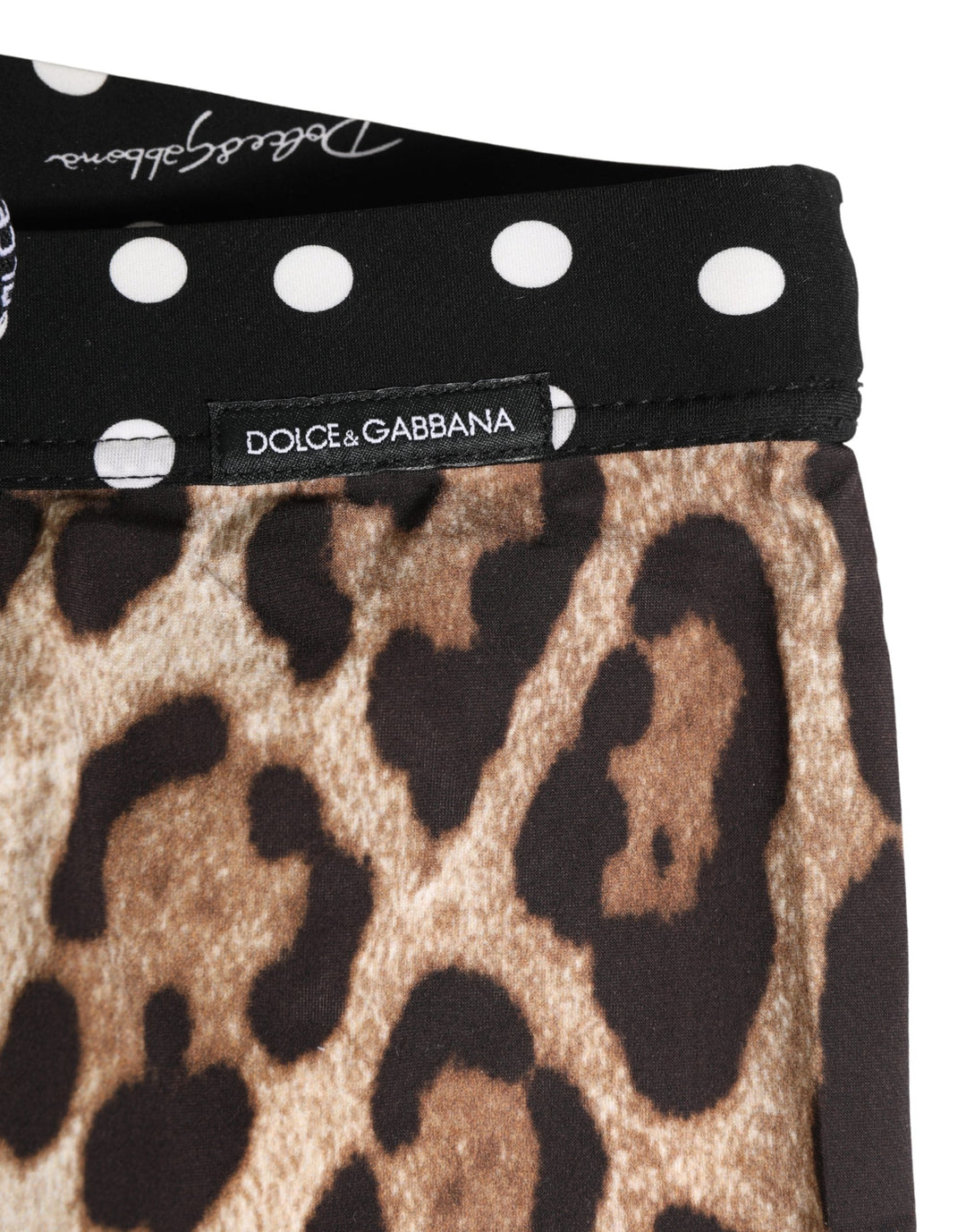 Dolce &amp; Gabbana Multicolor Patterned Cycling Bike Shorts Underwear