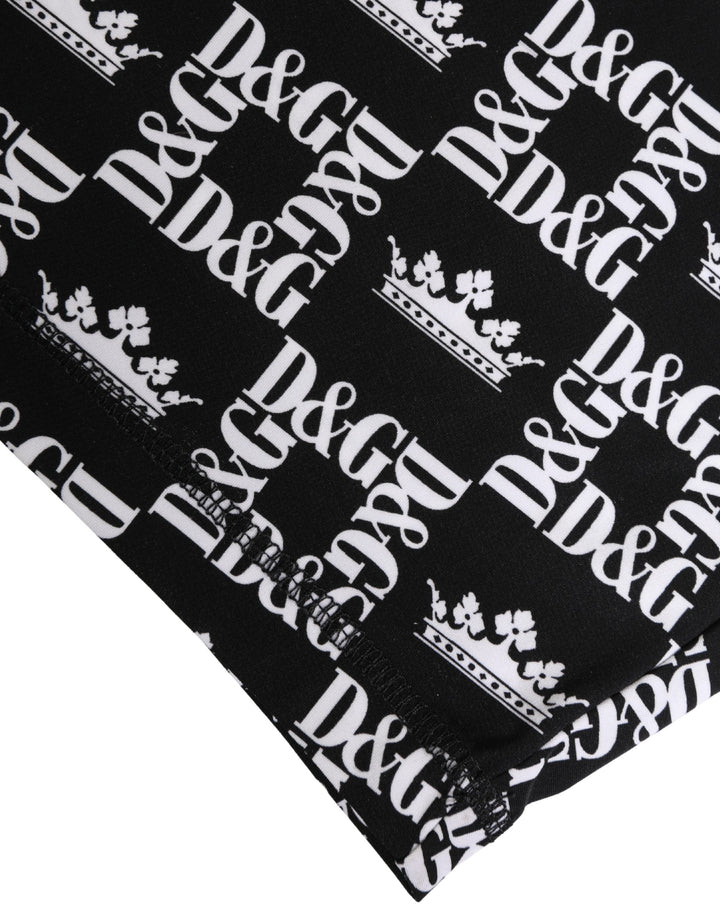 Dolce &amp; Gabbana Multicolor Patterned Cycling Bike Shorts Underwear