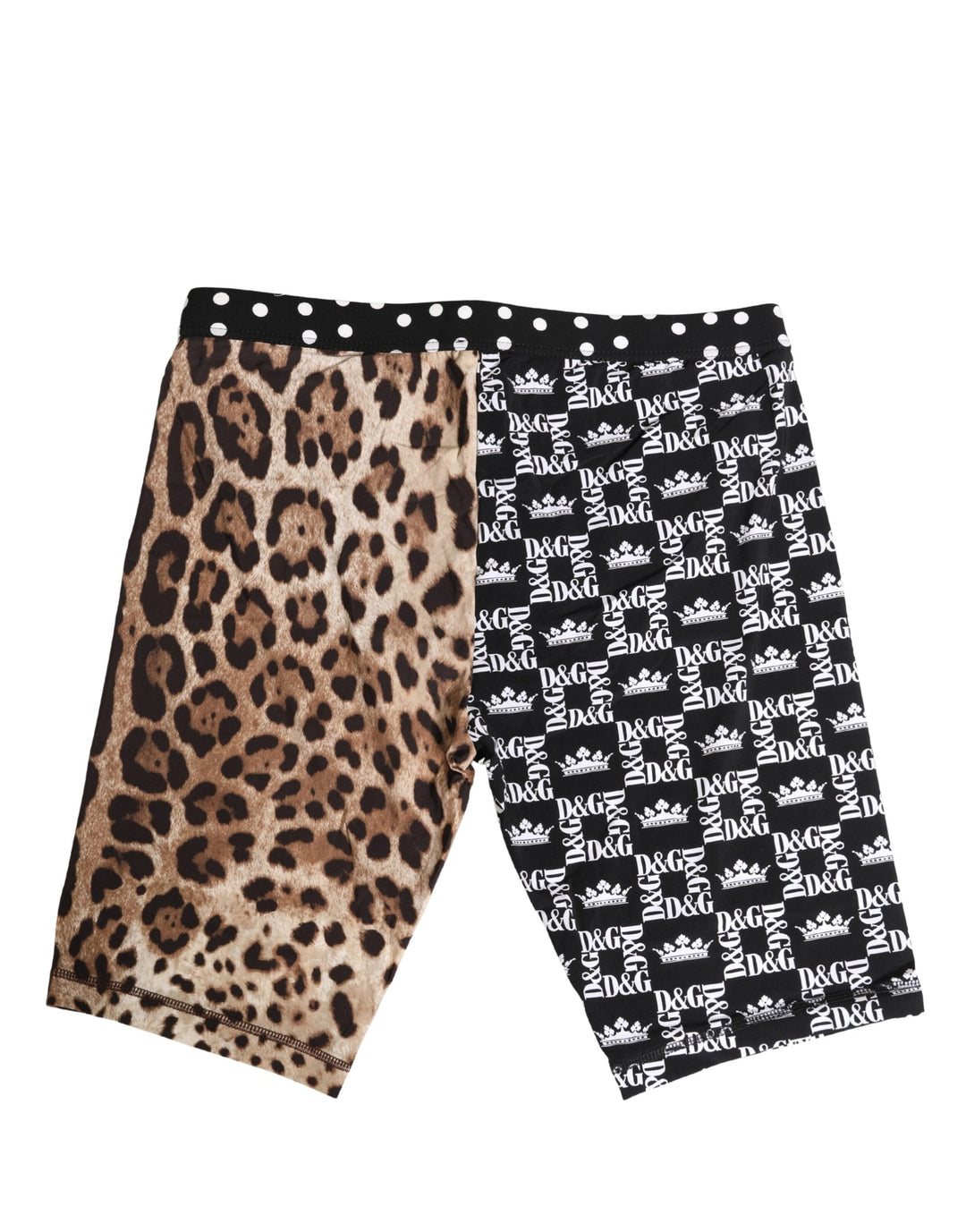 Dolce &amp; Gabbana Multicolor Patterned Cycling Bike Shorts Underwear