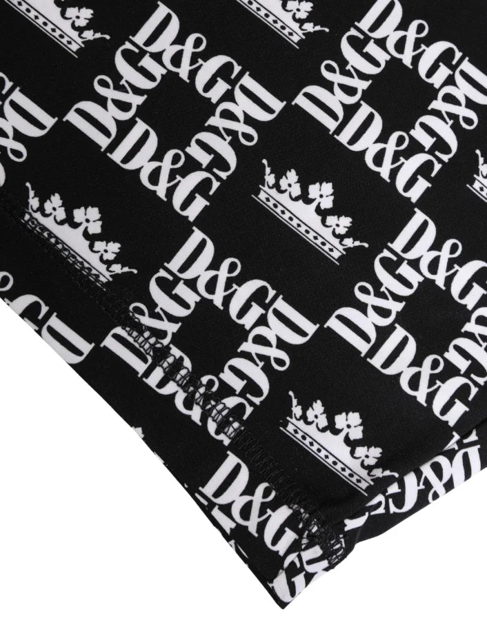Dolce &amp; Gabbana Multicolor Patterned Cycling Bike Shorts Underwear