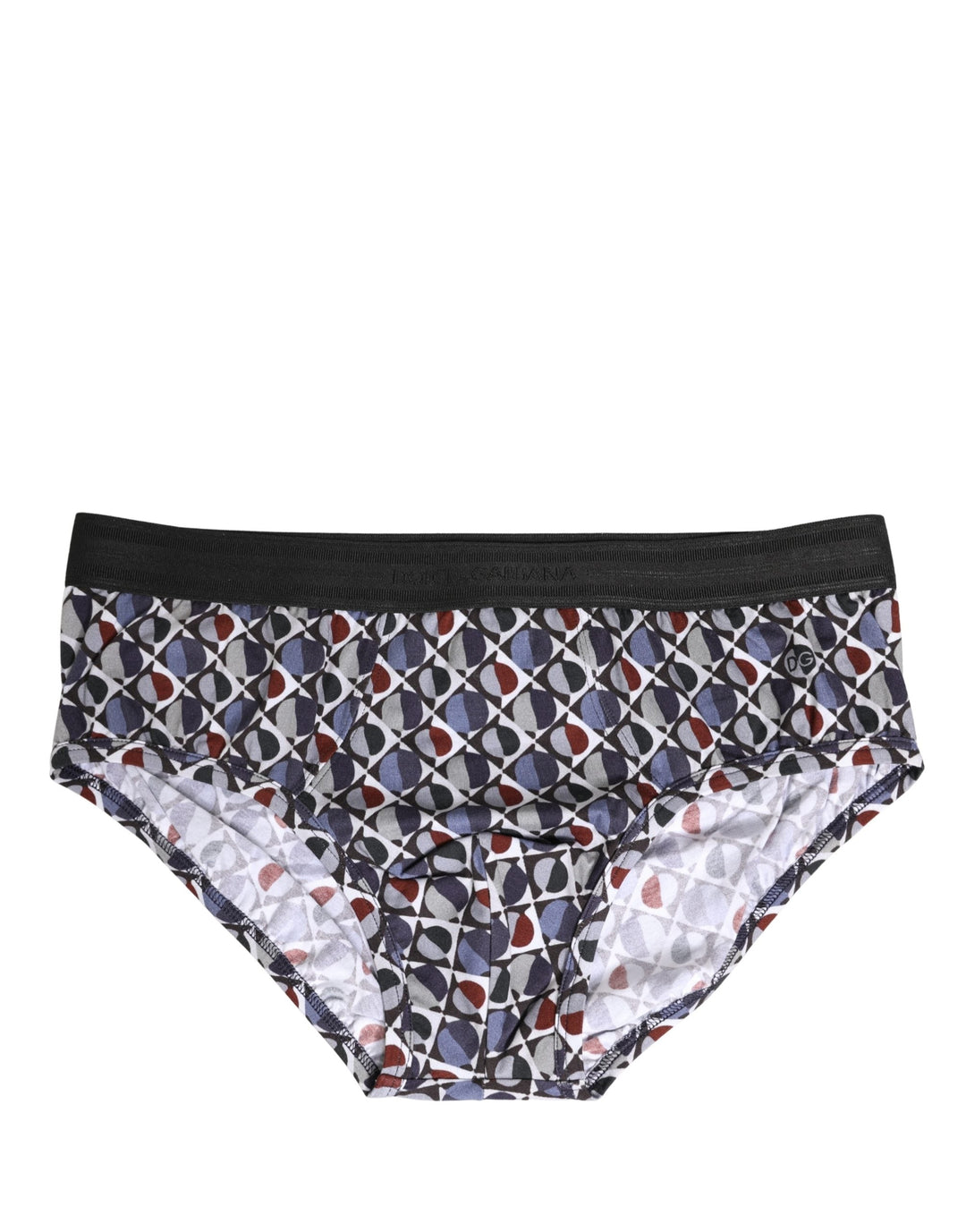 Dolce &amp; Gabbana Multicolor Patterned Men Brando Brief Underwear
