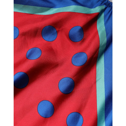 Dolce & Gabbana Multicolor Polka Dot Halter Blouse