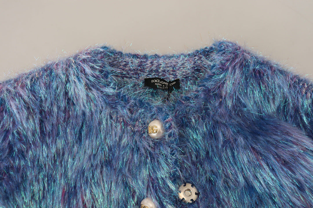 Dolce &amp; Gabbana Coats Jackets - Multicolor Polyester Fringes Coat Jacket