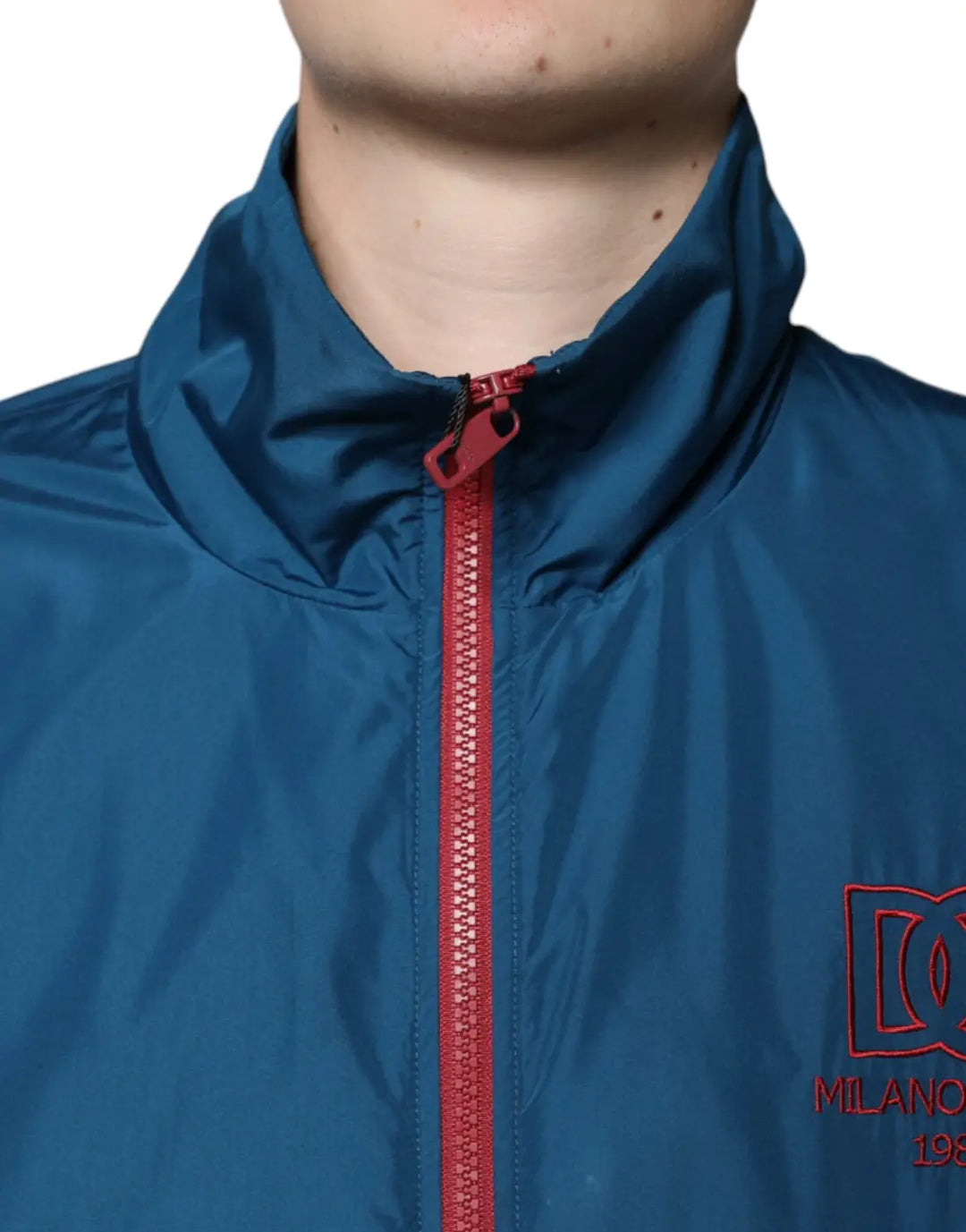 Dolce &amp; Gabbana Multicolor Polyester Full Zip Jacket