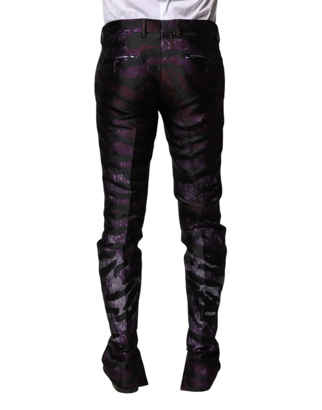 Dolce &amp; Gabbana Multicolor Polyester Patterned Pants
