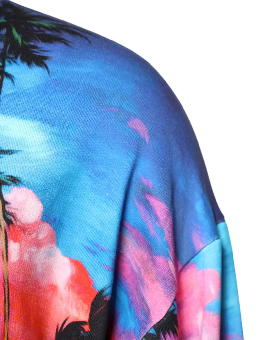 Dolce &amp; Gabbana Multicolor Print Hooded Sweatshirt Sweater