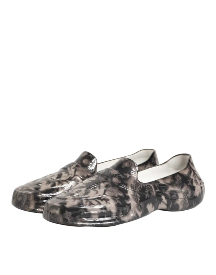 Dolce &amp; Gabbana Multicolor Rubber Low Top Men Sneakers Shoes