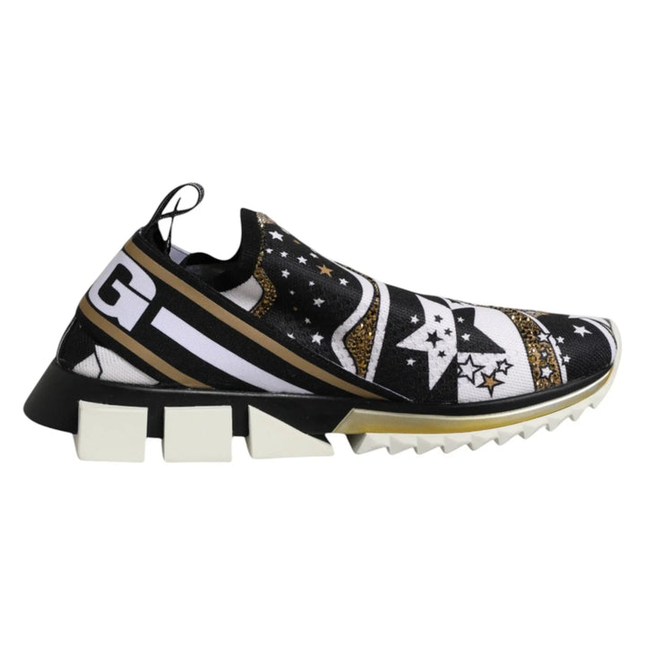 Dolce &amp; Gabbana Multicolor Sorrento Low Top Sneakers Shoes