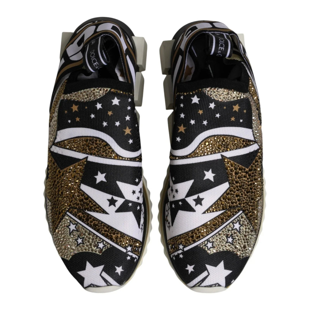 Dolce &amp; Gabbana Multicolor Sorrento Low Top Sneakers Shoes