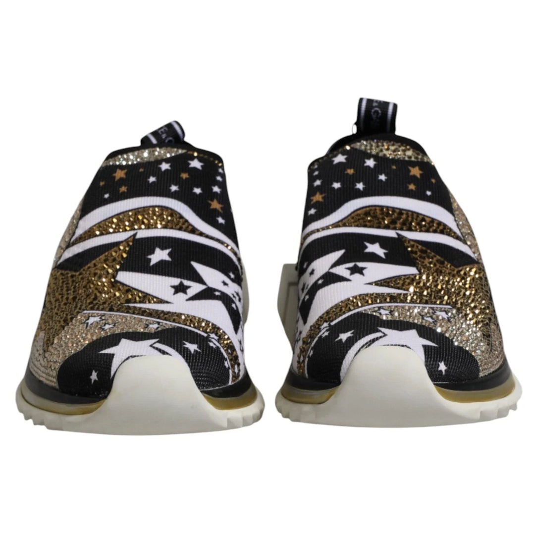 Dolce &amp; Gabbana Multicolor Sorrento Low Top Sneakers Shoes
