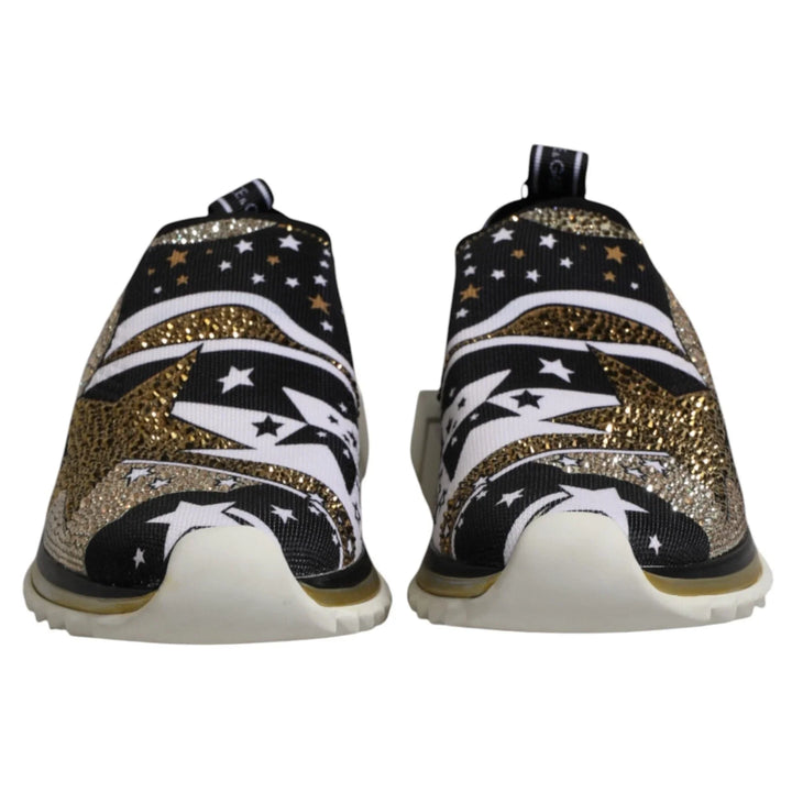 Dolce &amp; Gabbana Multicolor Sorrento Low Top Sneakers Shoes