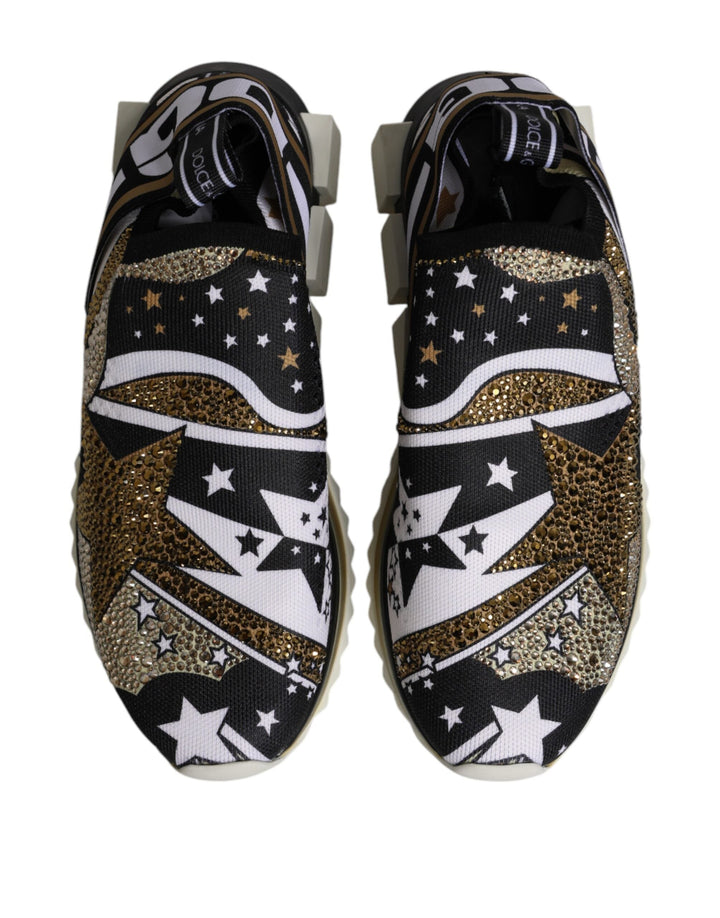 Dolce &amp; Gabbana Multicolor Sorrento Low Top Sneakers Shoes