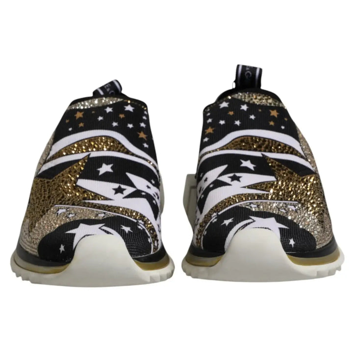 Dolce &amp; Gabbana Multicolor Sorrento Low Top Sneakers Shoes