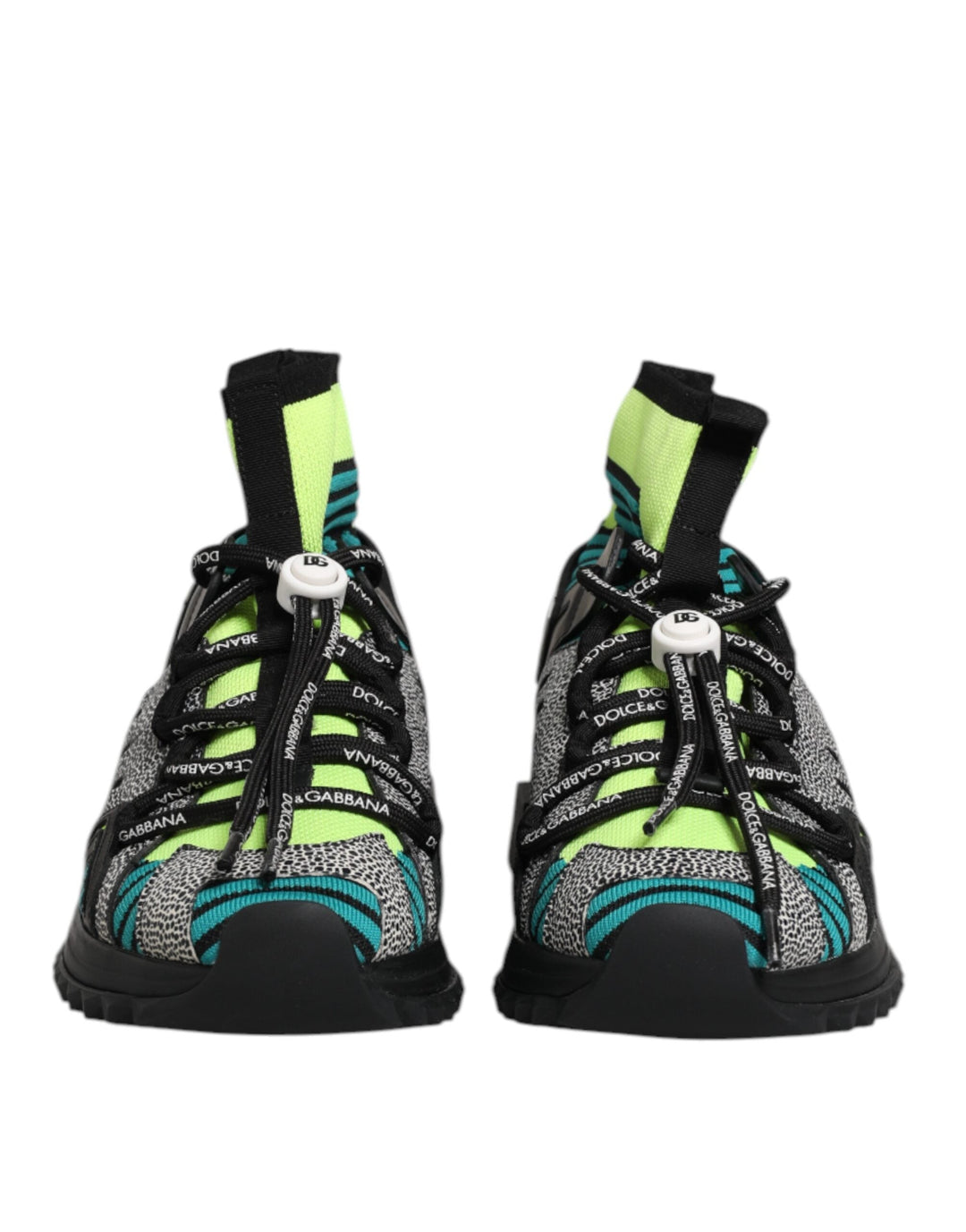 Dolce &amp; Gabbana Multicolor Sorrento Socks Men Sneakers Shoes